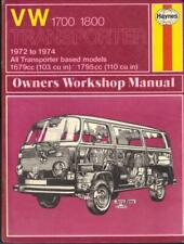 Used, VW TRANSPORTER,CAMPER,VAN,BAY WINDOW,BUS,KOMBI,TYPE 2 HAYNES MANUAL 1972-1974 for sale  DEWSBURY