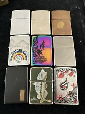 Used zippo lighters d'occasion  Expédié en Belgium