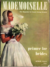 Usado, Revista MADEMOISELLE-Abril 1944-Noivas/Ficção/Empregos/Design/Moda/Beleza comprar usado  Enviando para Brazil