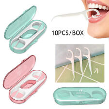 Dental Floss Portable Case Dental Floss Dispenser 1 BOX Automatic Floss Box Mini, used for sale  Shipping to South Africa
