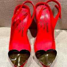 Vivienne Westwood Melissa Lady Dragon coração de ouro vermelho geléia peep toe. Tamanho 6 comprar usado  Enviando para Brazil