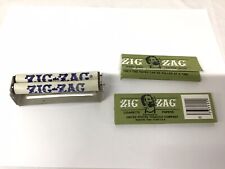  Vintage ZIG-ZAG Cigarette Rolling Machine -  2 Pkgs Zig Zag Rolling Paper for sale  Castle Rock