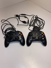 Original XBOX Wired Black Controller Microsoft Series S - Pair (2 units), used for sale  Shipping to South Africa