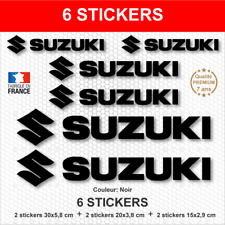 Stickers suzuki noir d'occasion  Nantes-