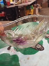 Glass punch bowl for sale  Nashport