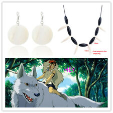 Usado, Princesa Mononoke Brinco Colar Mononoke HimePerona Amuleto Garra de Lobo Joias comprar usado  Enviando para Brazil