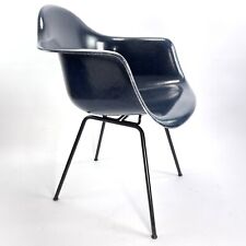 Usado, antiguo sillón Charles Eames Modernica Los Angeles asiento de fibra de vidrio silla índigo segunda mano  Embacar hacia Mexico