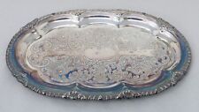 Ornate oval serving for sale  Shipping to Ireland