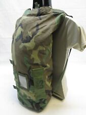 USGI PEQUENA FLORESTA CAMUFLAGEM BDU BOLSA DE VIAGEM SACO DE TRANSPORTE CONJUNTO PACOTE (USADO) comprar usado  Enviando para Brazil