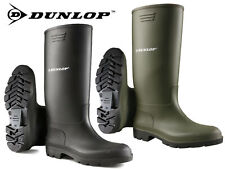 Dunlop Wellies Wellingtons Mens Womens Waterproof Winter Rain Mucker Boots Shoes for sale  Shipping to South Africa