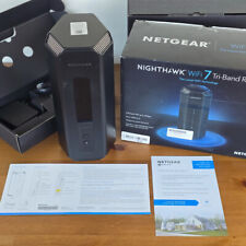 Netgear Nighthawk RS700S BE19000 Tri-Band WiFi 7 Gaming Router RS700 10GB Port, used for sale  Shipping to South Africa