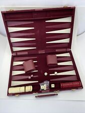 Backgammon set red for sale  Shipping to Ireland
