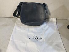 Usado, Bolso de silla Coach 1941 bolso de cuero bolso SD 20115 azul marino segunda mano  Embacar hacia Argentina