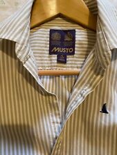 Musto fitted shirt for sale  PENRITH