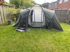 Coleman Ridgeline Plus 4 Person Family Tent - Green Man Camping 2 Bedroom Group, used for sale  Shipping to South Africa