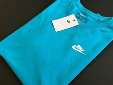 🔥 Camiseta manga curta Nike masculina tamanho G, XL, 2XL Sportswear Club Artisan azul-petróleo nova com etiquetas comprar usado  Enviando para Brazil