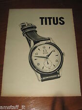 146 titus orologio usato  Italia
