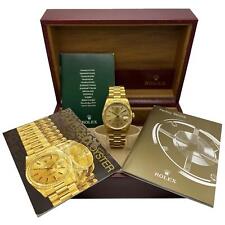 Rolex President 36mm Day-Date 18238 ouro amarelo mostrador champanhe relógio automático, usado comprar usado  Enviando para Brazil