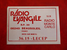 Monaco autocollant radio d'occasion  France