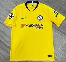 Camiseta deportiva de fútbol americano Chelsea 2018/2019 away amarilla cebada #8 talla M segunda mano  Embacar hacia Argentina