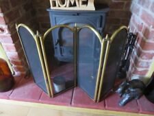 Brass framed fire for sale  Shipping to Ireland