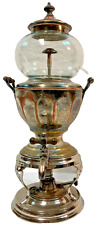 Meteoro banhado a prata 994 Manning Bowman & CO, lindo Samovar 1906 comprar usado  Enviando para Brazil