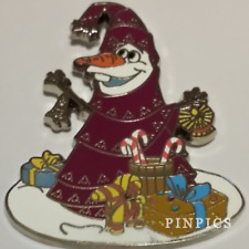 Pin Disney 125866 Olaf's Frozen Adventure Bufanda Árbol de Navidad Caramelo Bastones Pastel segunda mano  Embacar hacia Argentina