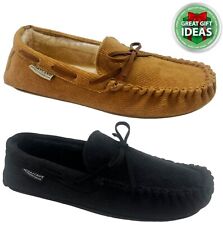 Mens moccasin slippers for sale  UK