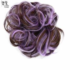 Peça de cabelo coque encaracolado natural real bagunçado extensões de cabelo scrunchie como humano  comprar usado  Enviando para Brazil