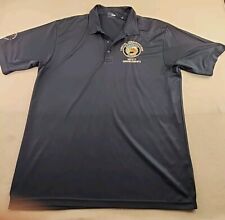 Camisa polo masculina 2XL azul Stormtech BNSF Coastal Communications Puget Sound logotipos comprar usado  Enviando para Brazil