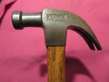 Used, vintage USA Plumb Leader claw hammer for woodworking carpenter shop craftsman for sale  Shipping to South Africa