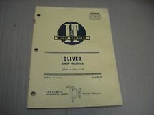 Oliver shop manual for sale  Point Roberts