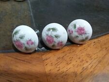 ceramic floral knobs for sale  Hudson