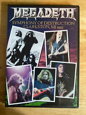 Megadeth - Live in Clarkston 1995 DVD Dave Mustaine Marty Friedman comprar usado  Enviando para Brazil