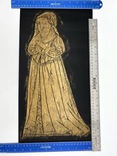 Brass rubbing medieval for sale  Statham