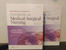 Brunner Textbook of Medical-Surgical Nursing Volumes 1 & 2 - 14ª Edição HC comprar usado  Enviando para Brazil