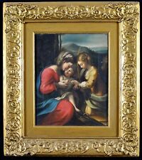 19th CENTURY ITALIAN OLD MASTER ANTIQUE OIL PAINTING AFTER CORREGGIO (1489-1534) for sale  Shipping to South Africa