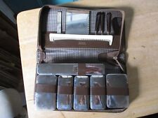 Leather travel case for sale  Iowa Falls