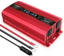 LVYUAN 1500W/3000W DUEL AC OUTLET 12V POWER SUPPLY COVERTER CAR,BOAT,RV for sale  Shipping to South Africa