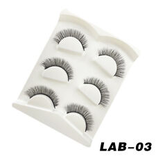 Russian Fake Lashes Short False Eyelashes 3D Natural Mink Strip Wispy Fluffy for sale  Shipping to South Africa