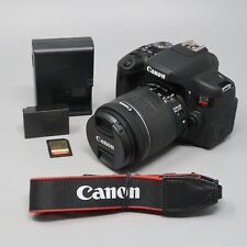 Câmera Digital SLR Canon Rebel EOS Rebel T6i Lente WIFI EF-S 18-55 IS STM Lente comprar usado  Enviando para Brazil