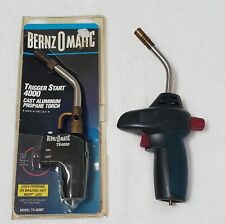 Bernzomatic Trigger Start Torch TS4000 & Bernzomatic Other for sale  Shipping to South Africa