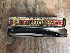 Taylor straight razor for sale  KEITH