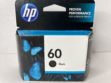 Usado, HP 60 Preto Cartucho de tinta Rendimento Padrão (CC640WN#140) Exp 06/2014 fabricante de equipamento original Frete Grátis comprar usado  Enviando para Brazil