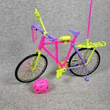 Mattel Barbie 1993 bicicleta divertida arco iris colorida con accesorios segunda mano  Embacar hacia Argentina