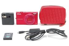 [QUASE PERFEITO] Câmera Digital Nikon COOLPIX S6100 16.0MP Vermelha Zoom 7x Do Japão comprar usado  Enviando para Brazil