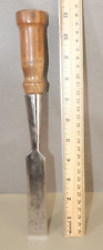 Old woodworking tools Vintage 1" acute angle bevel edge chisel, used for sale  Shipping to South Africa