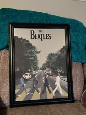 Usado, Espelho raro dos Beatles Abbey Road emoldurado em excelente estado comprar usado  Enviando para Brazil