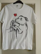 Staffie dog shirt for sale  CHESTERFIELD