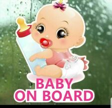 Baby board aufkleber gebraucht kaufen  Wolfenbüttel